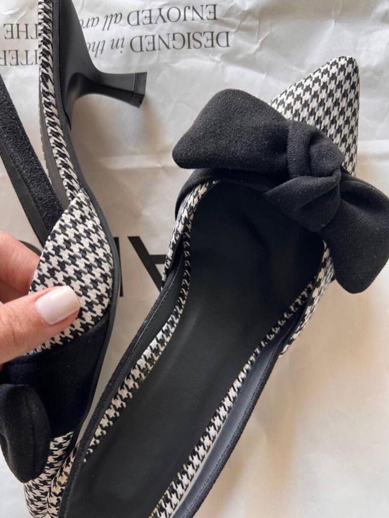 Lella Checkered Heel