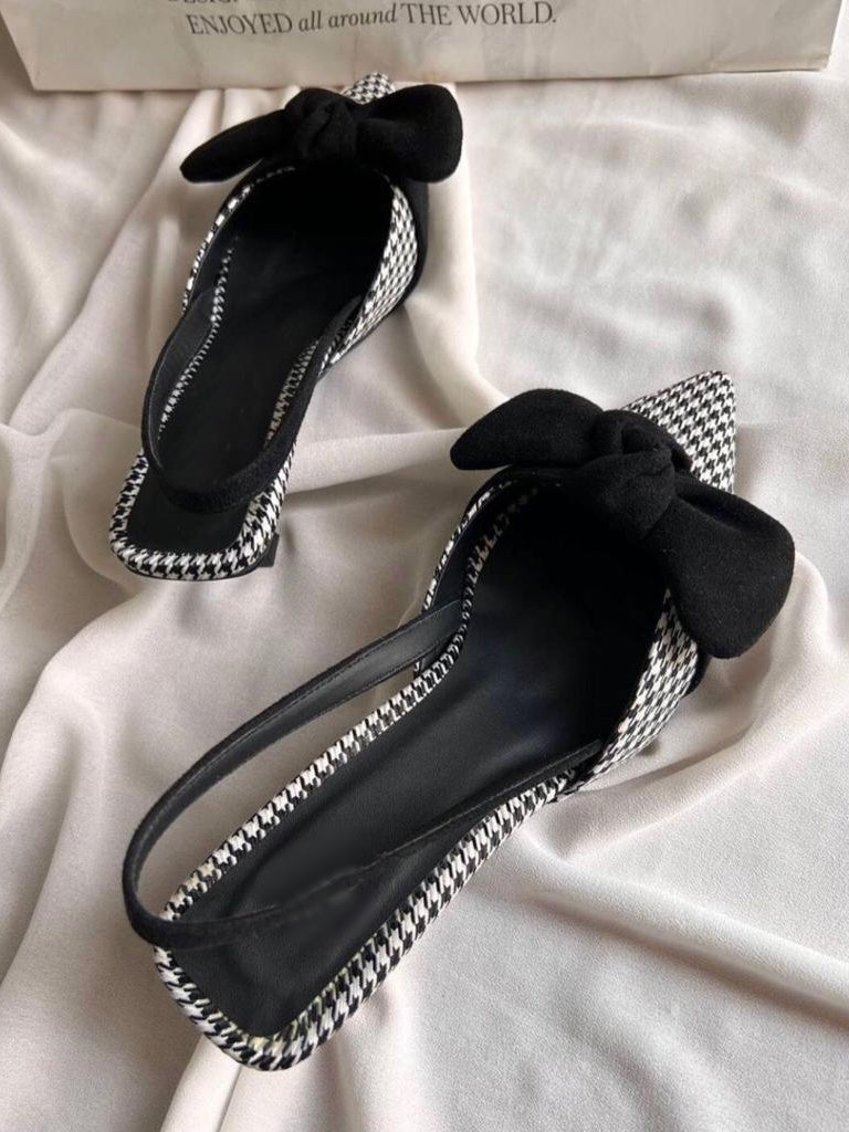 Lella Checkered Heel