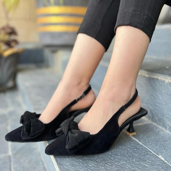Tai knot heel (Black) - Breakin.pk