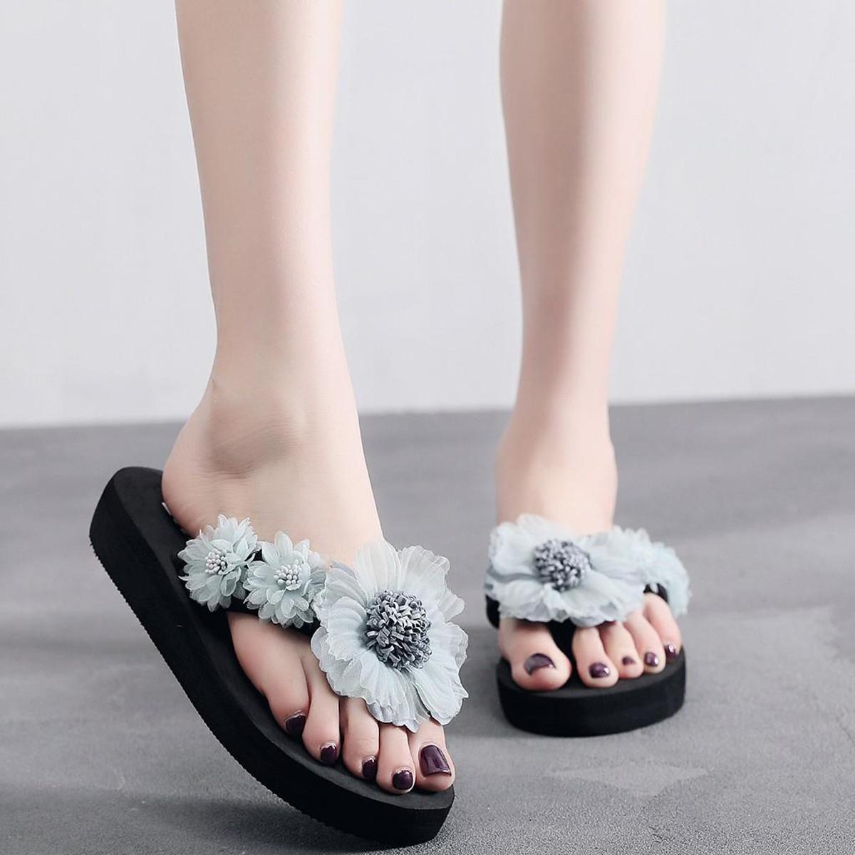 Comfy and Cute Party Wear Comfortable Slippers for Women Breakin.pk