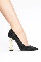 Opyem Black Stone Coat Shoe