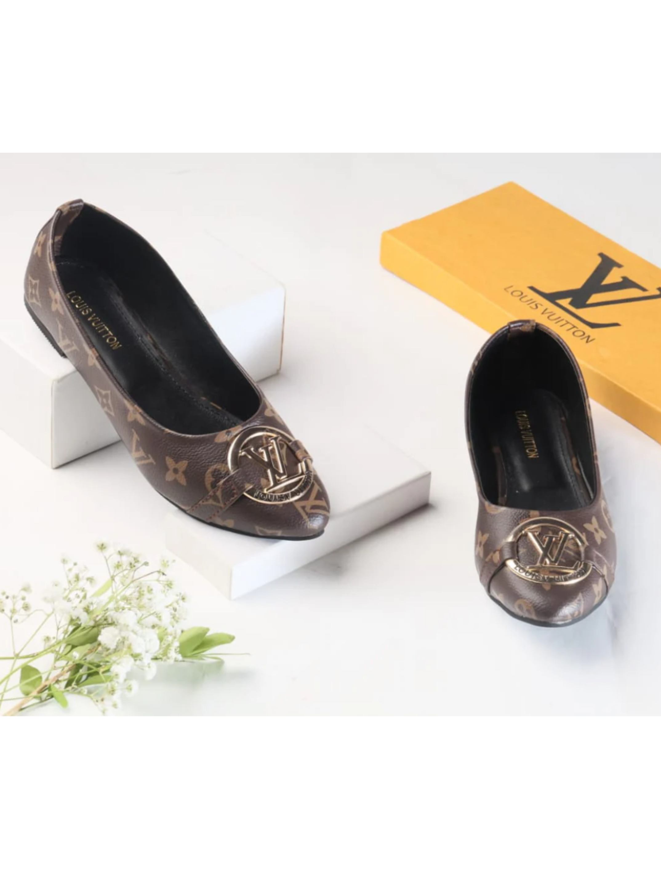 L-V Pumps - Brown