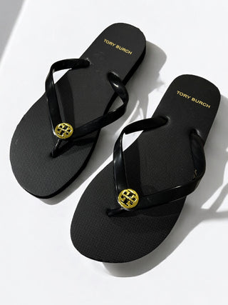 Kira All black Flip Flop