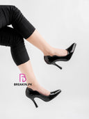Hot Chick Stiletto Pump Black