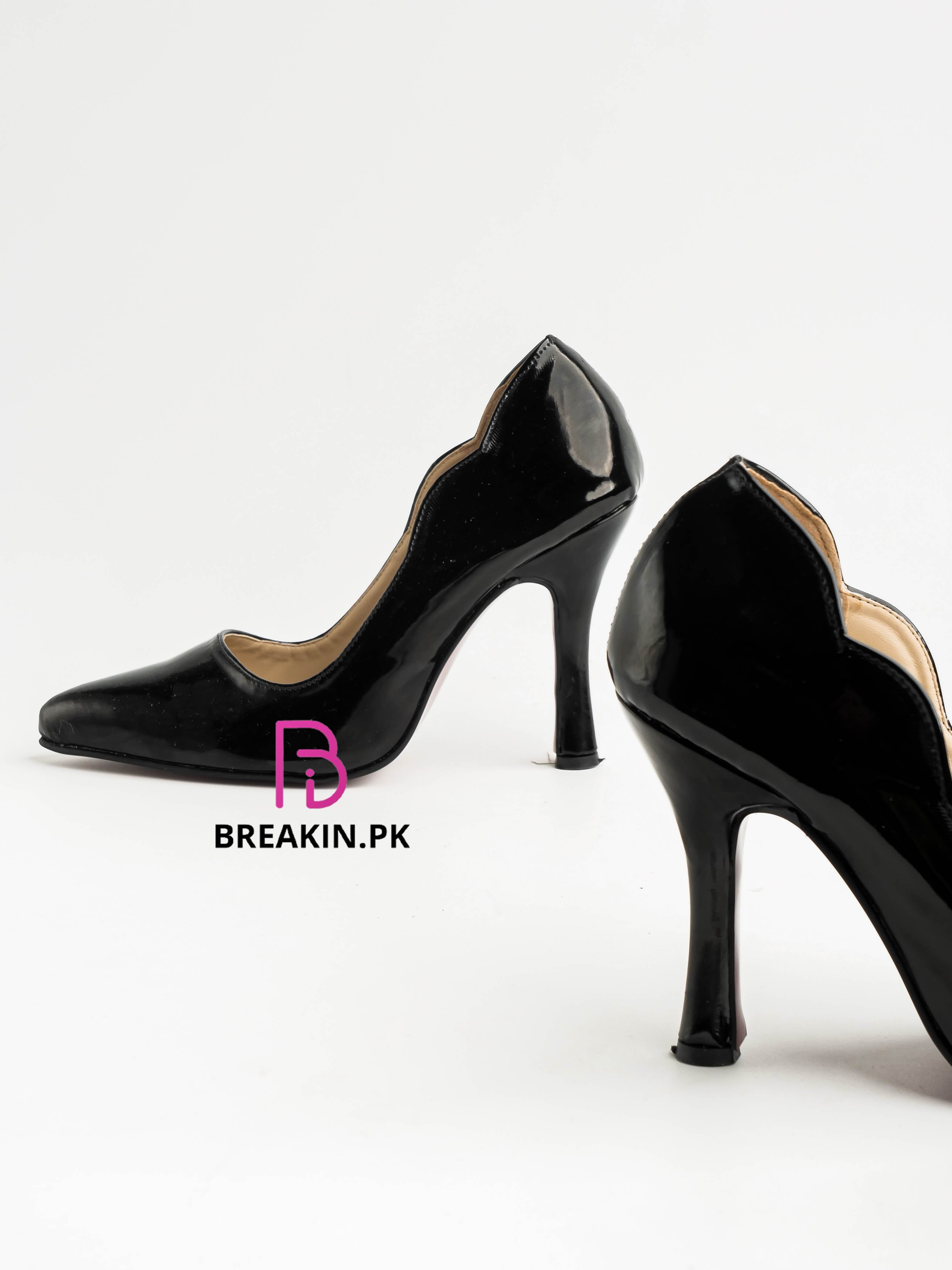 Hot Chick Stiletto Pump Black