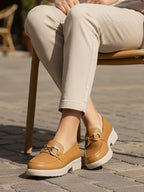 Mocassino H-Type Camel