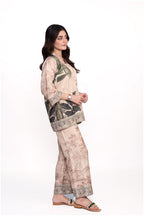 ARICA PALM PRINTED CREPE LAWN CO-ORD SET