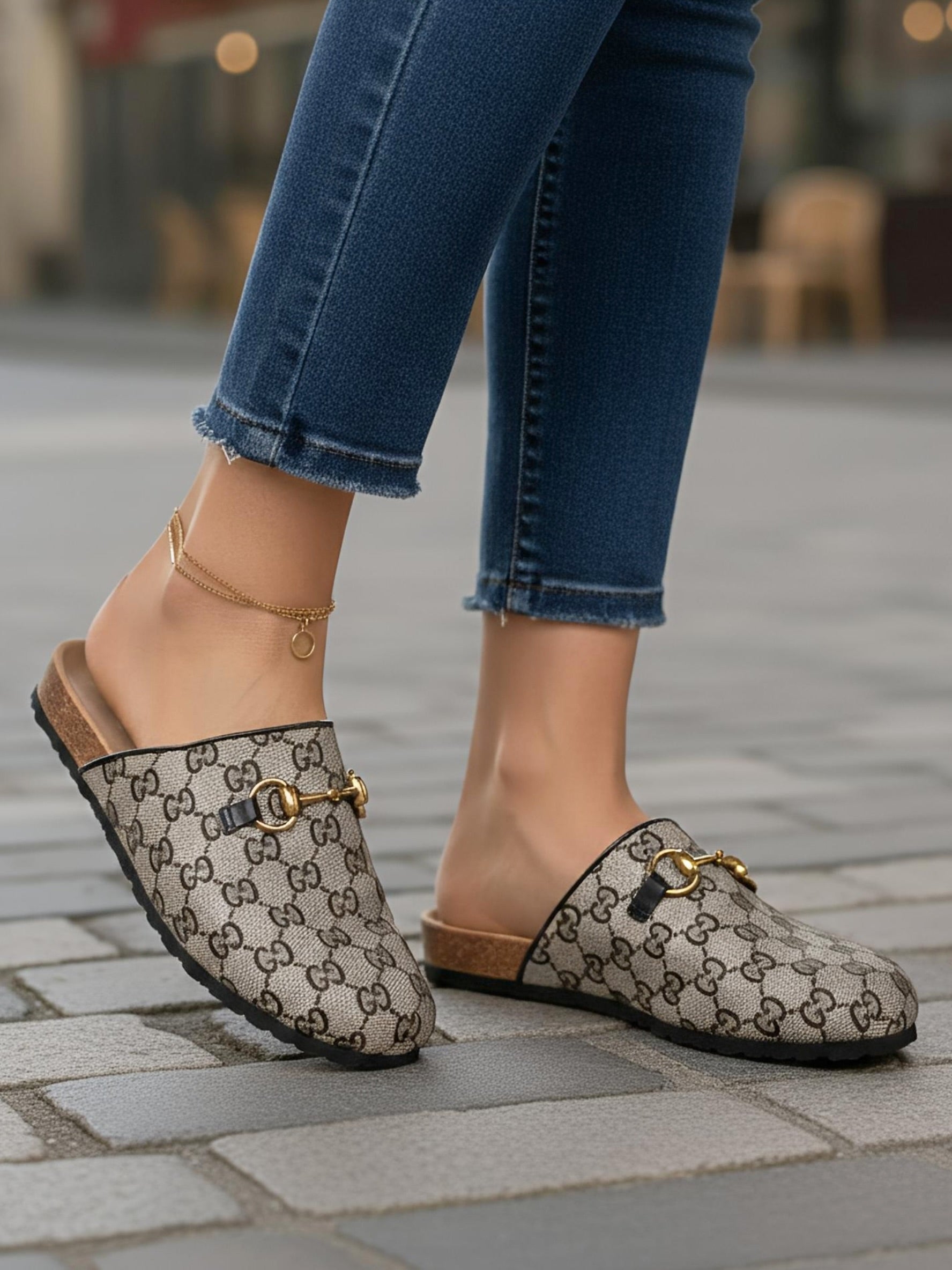 Angora Mules - Black