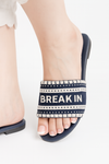 Breakin Embroidery - Blue