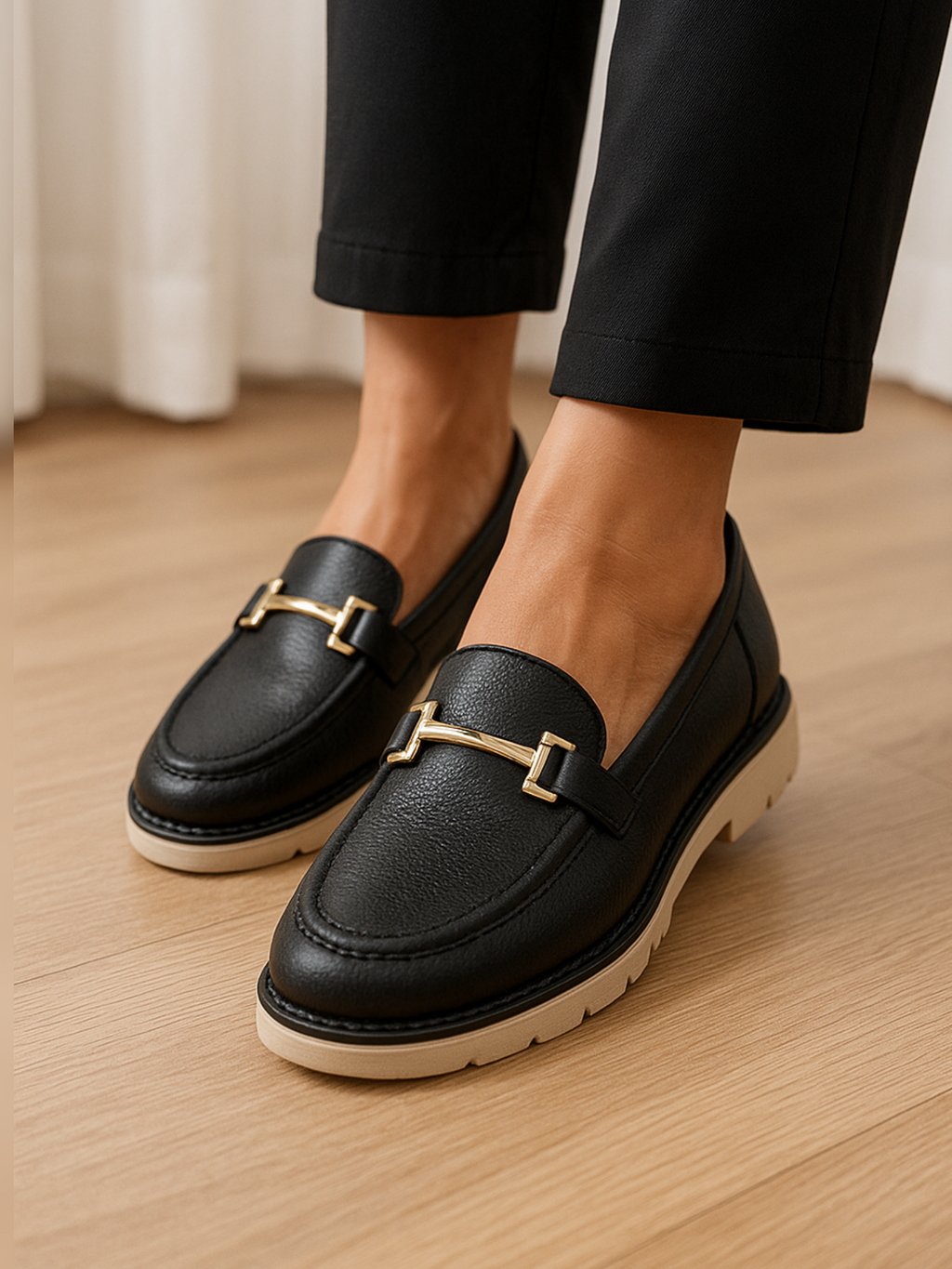 Chester Moccasins - Black