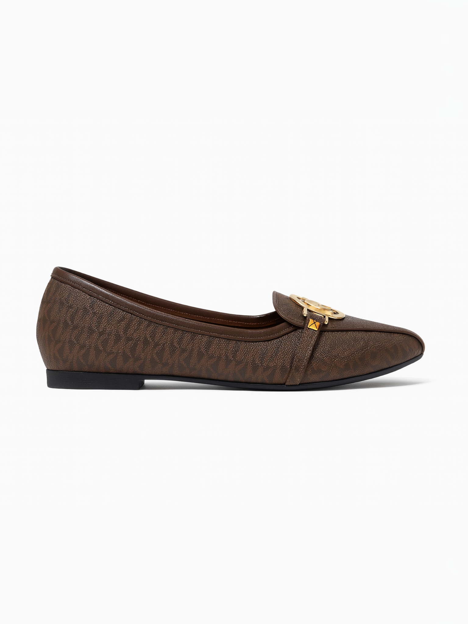 M-K Ballerina Flats - Brown