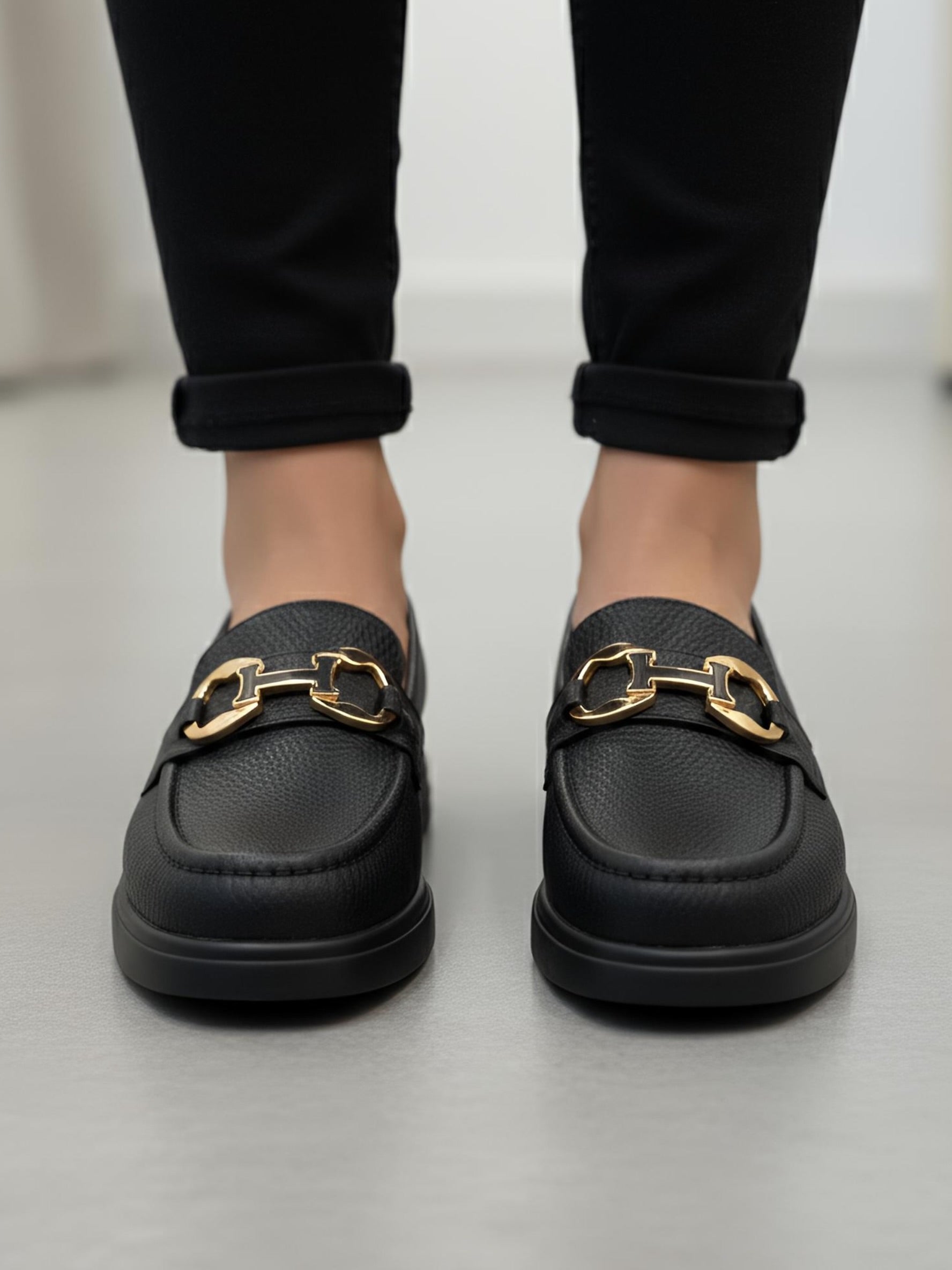 Mocassino H-Type Black