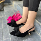 Tai knot heel (Black) - Breakin.pk
