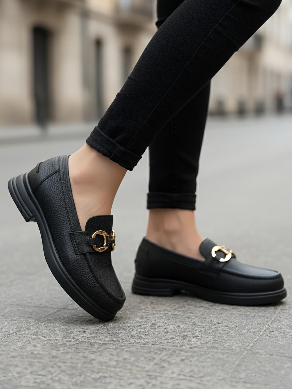 Mocassino H-Type Black