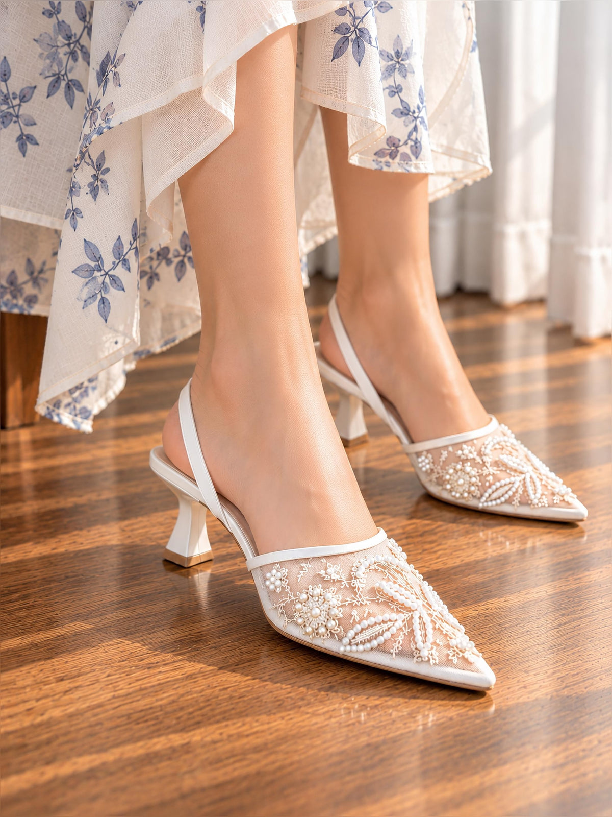 Wren Pearl Embroidery In 4 Colours