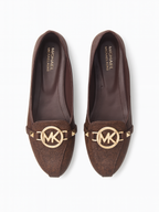 M-K Ballerina Flats - Brown