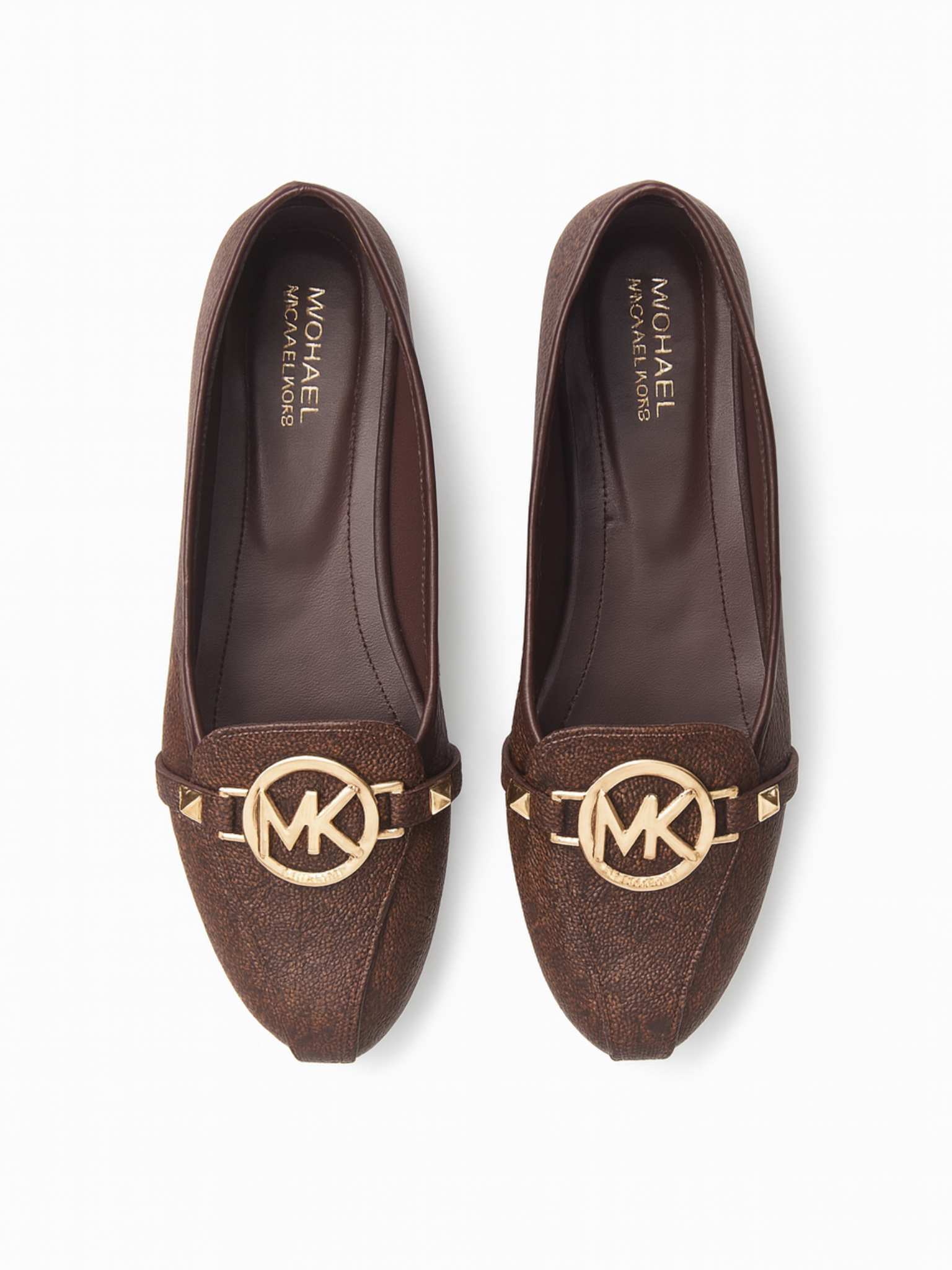 M-K Ballerina Flats - Brown
