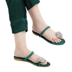 Rosa Crystal Green