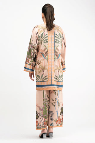 MARFA VIBRANT CREPE LAWN CO-ORD SET