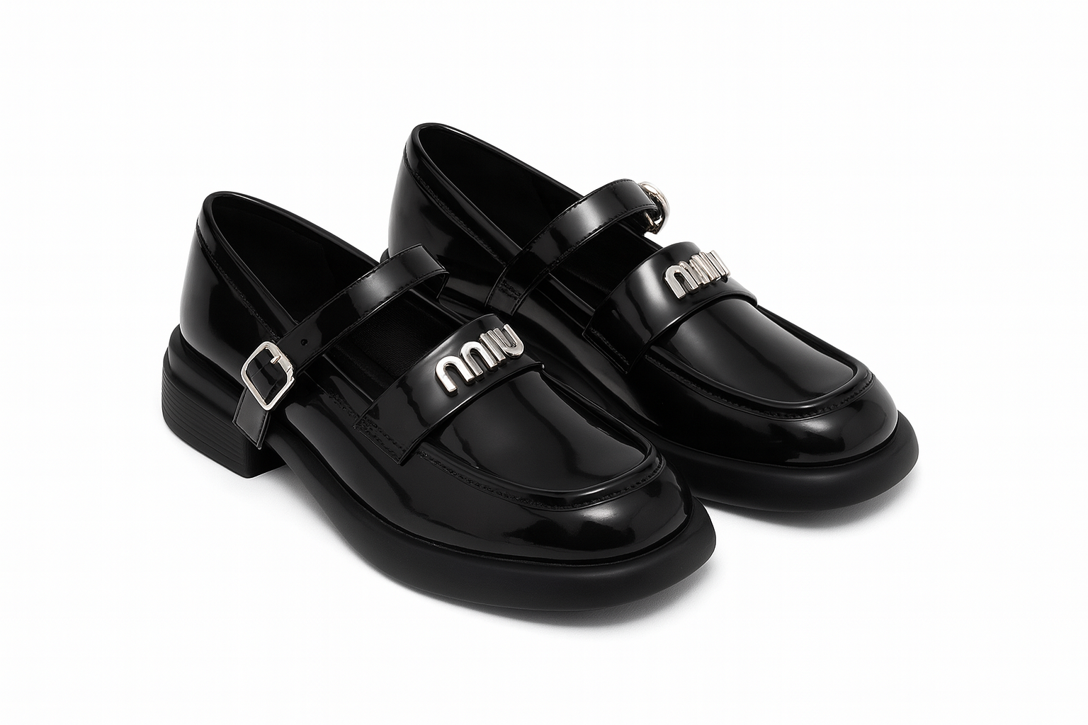 Patent Loafer - Black