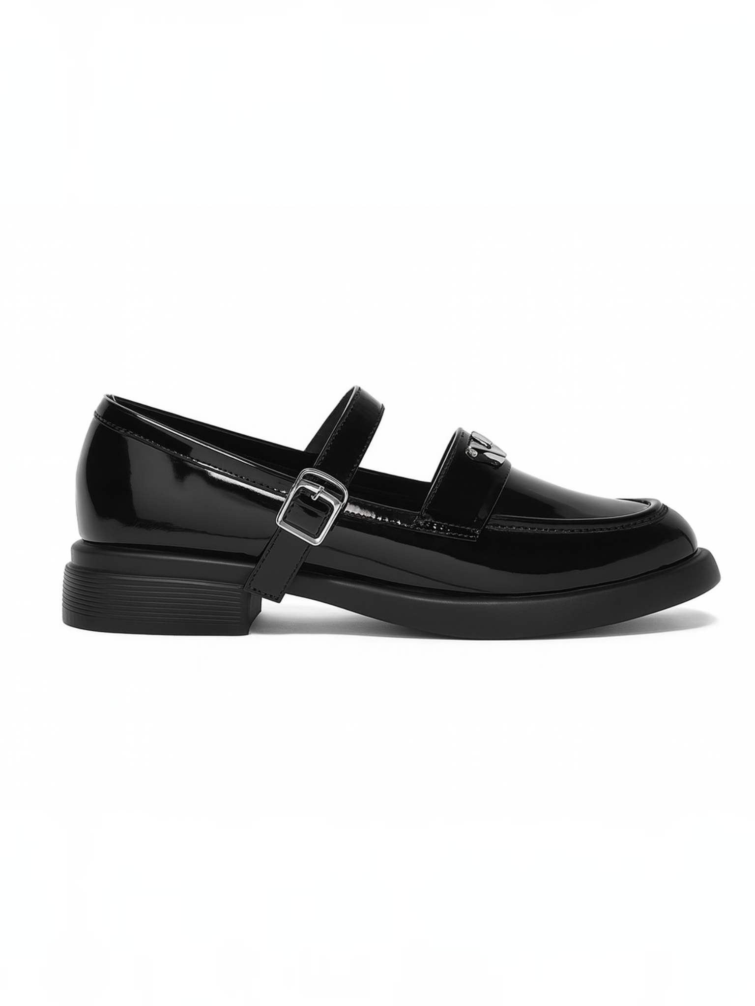 Patent Loafer - Black