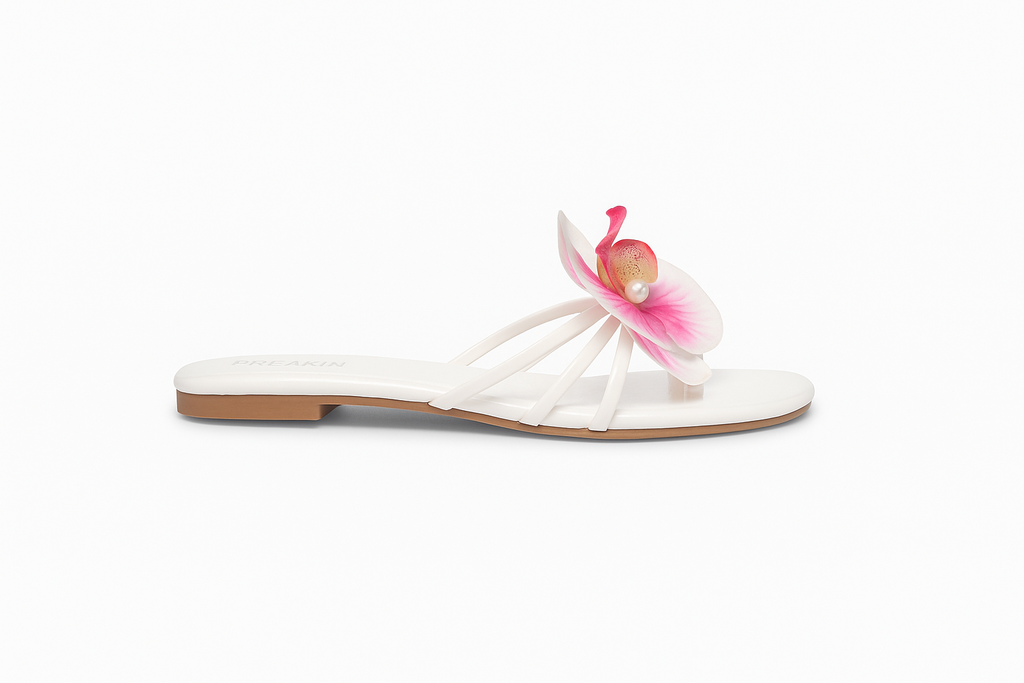 Pomelo Orchid Flower - White