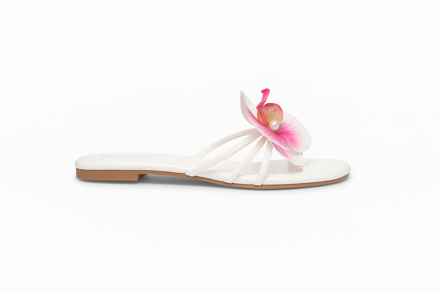 Pomelo Orchid Flower - White