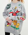 Disney Mickey Graphic Sweatshirt Grey