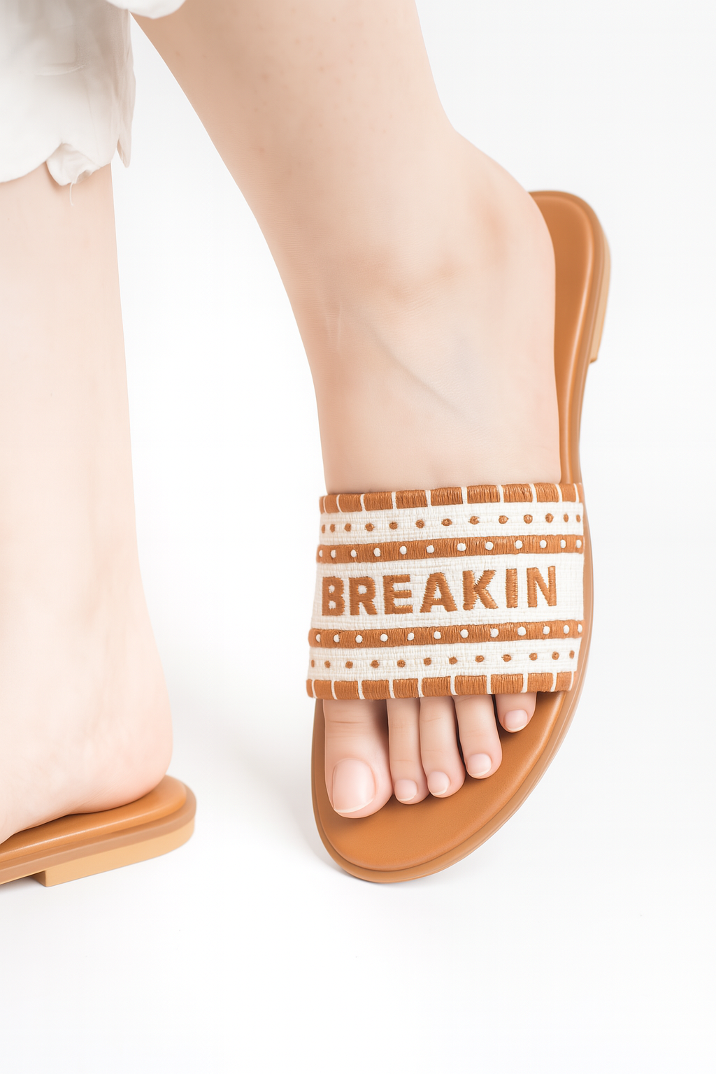 Breakin Embroidery - Mustard