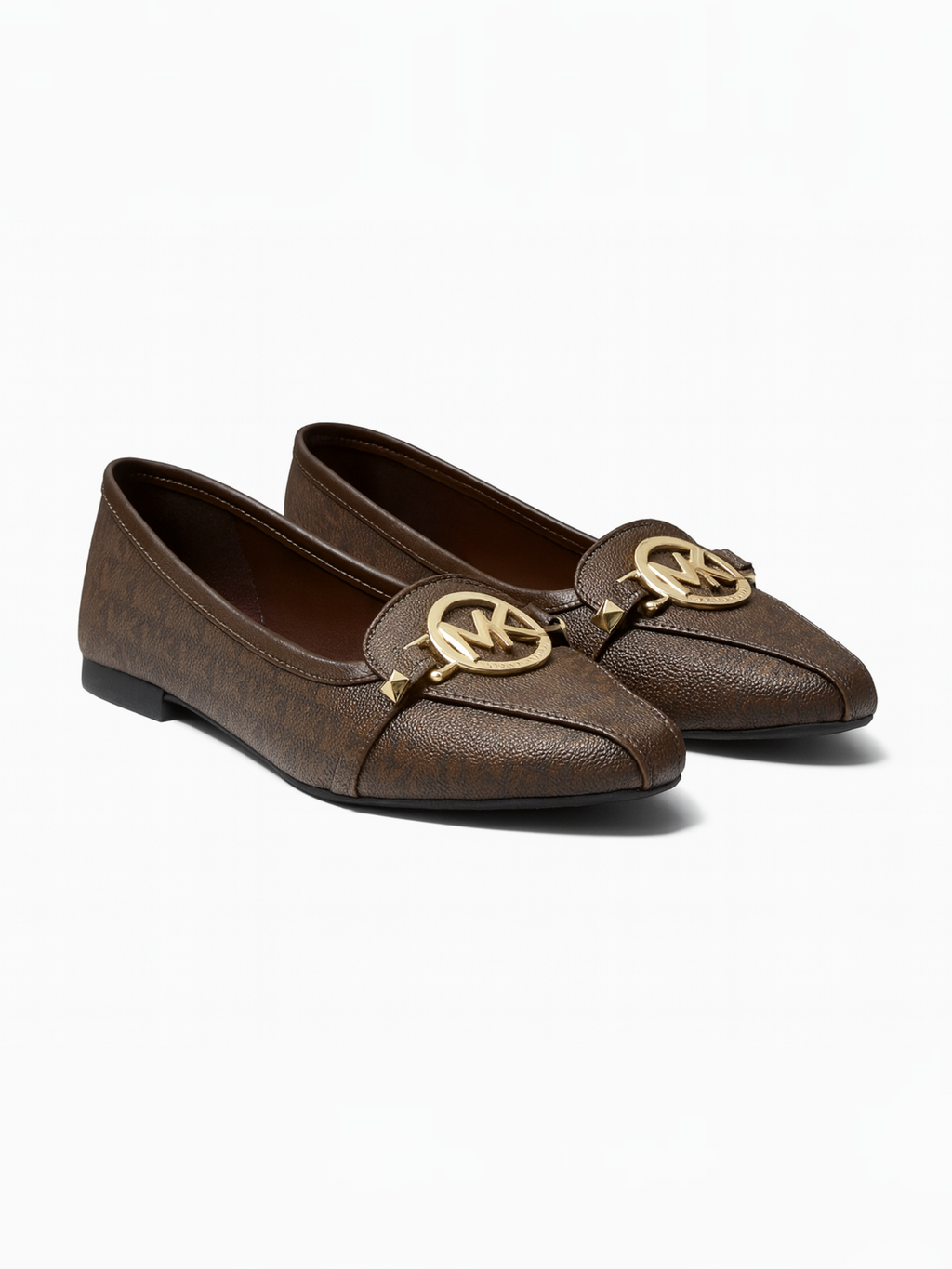 M-K Ballerina Flats - Brown