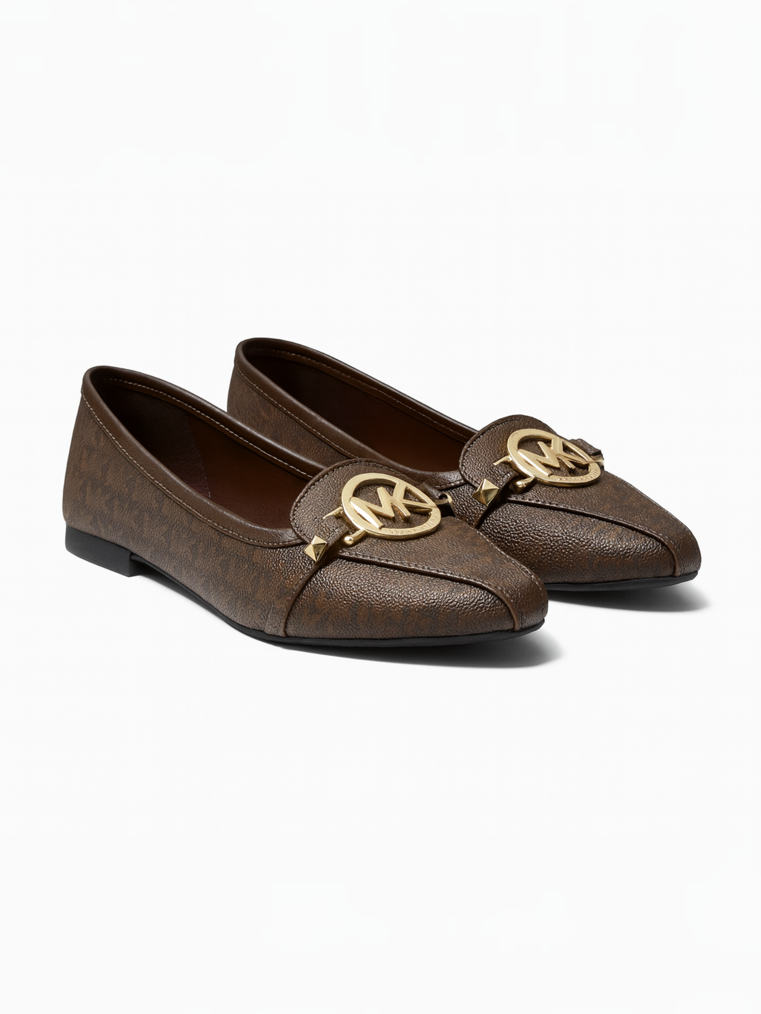 M-K Ballerina Flats - Brown