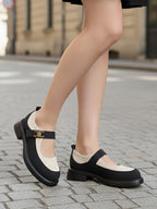 Suede Loafer - Beige