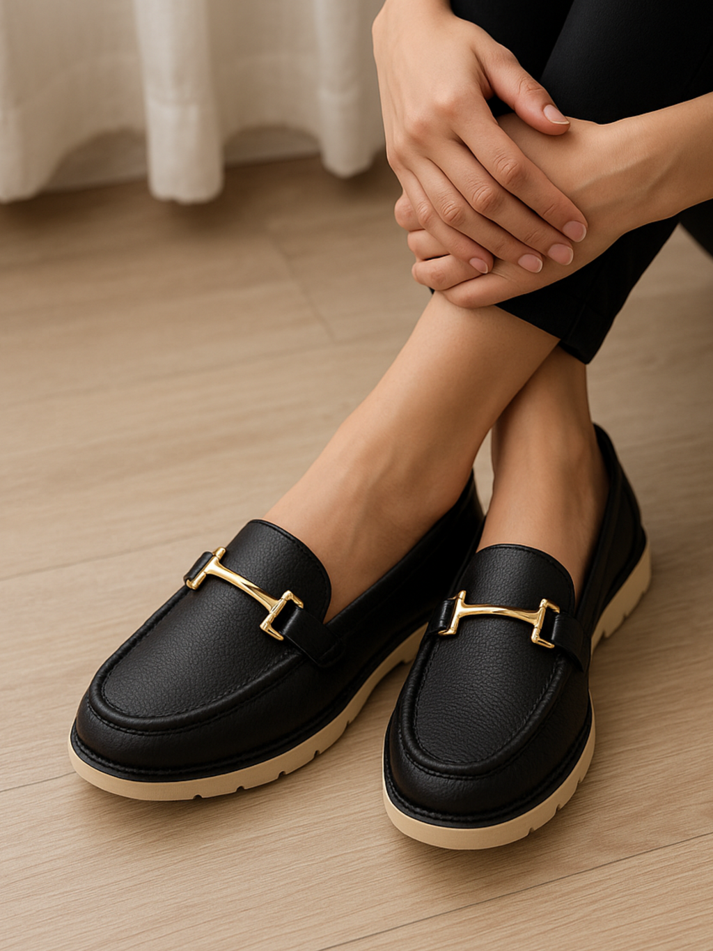 Chester Moccasins - Black