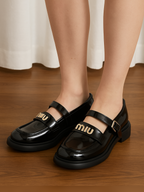 Patent Loafer - Black