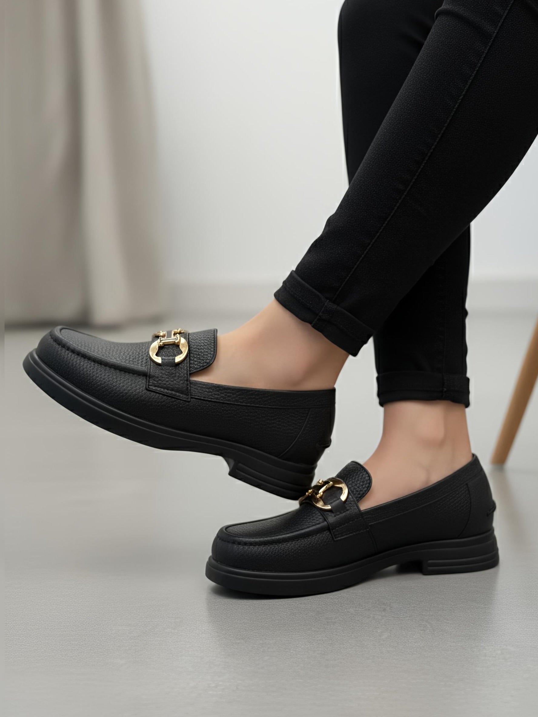 Mocassino H-Type Black