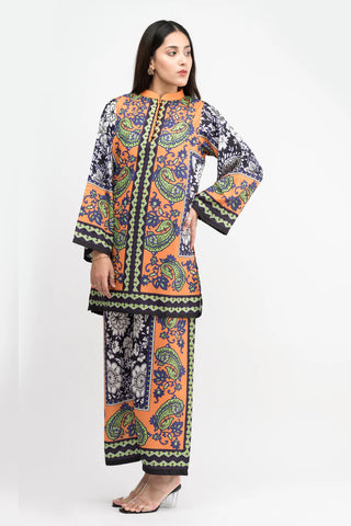 BELEZA PRINTED CREPE LAWN CO-ORD SET