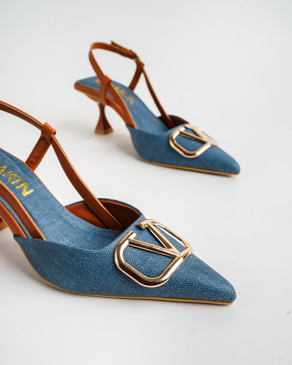 Dahlia Denim heel