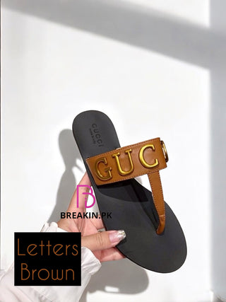 Letters Brown