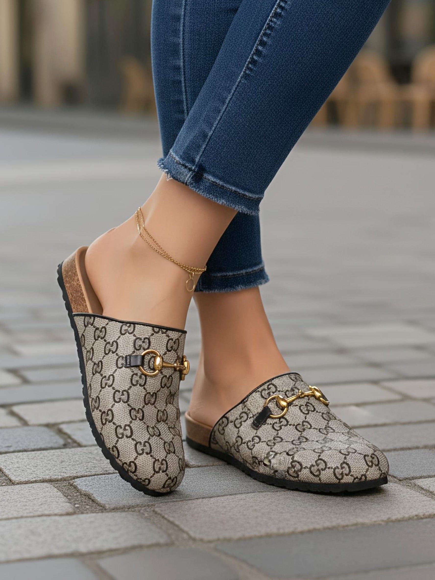 Angora Mules - Black