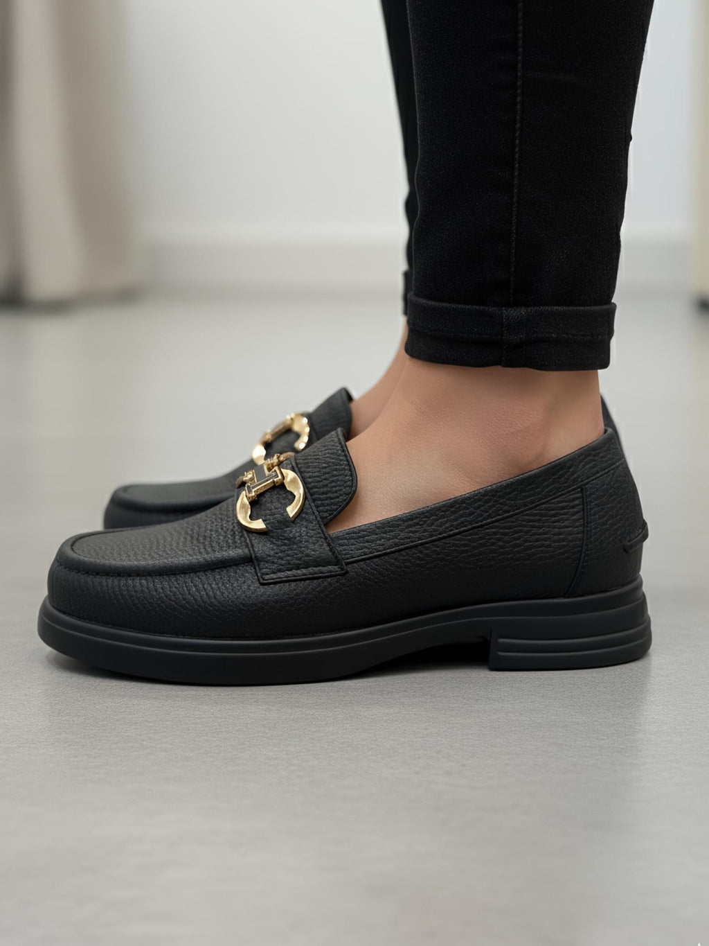 Mocassino H-Type Black