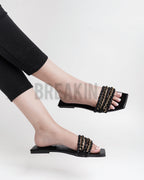Eva Rope Slide Black