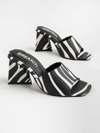 Zebra Triangle heel Combo