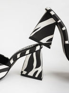 Zebra Triangle heel Combo