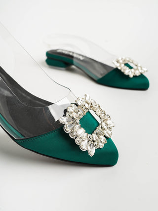 Gemstone Sandle Green