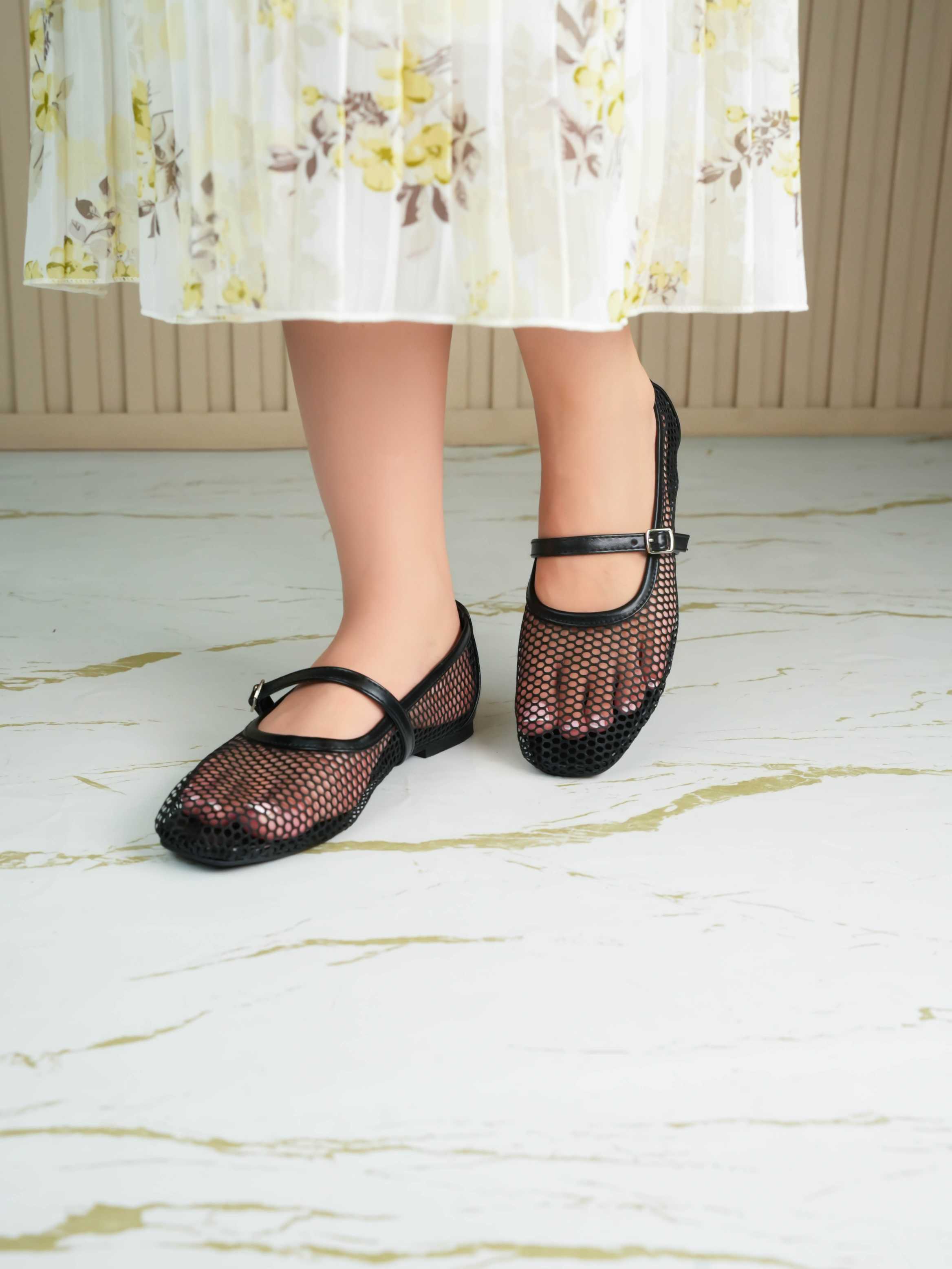 Dune Ballet Flat - Black