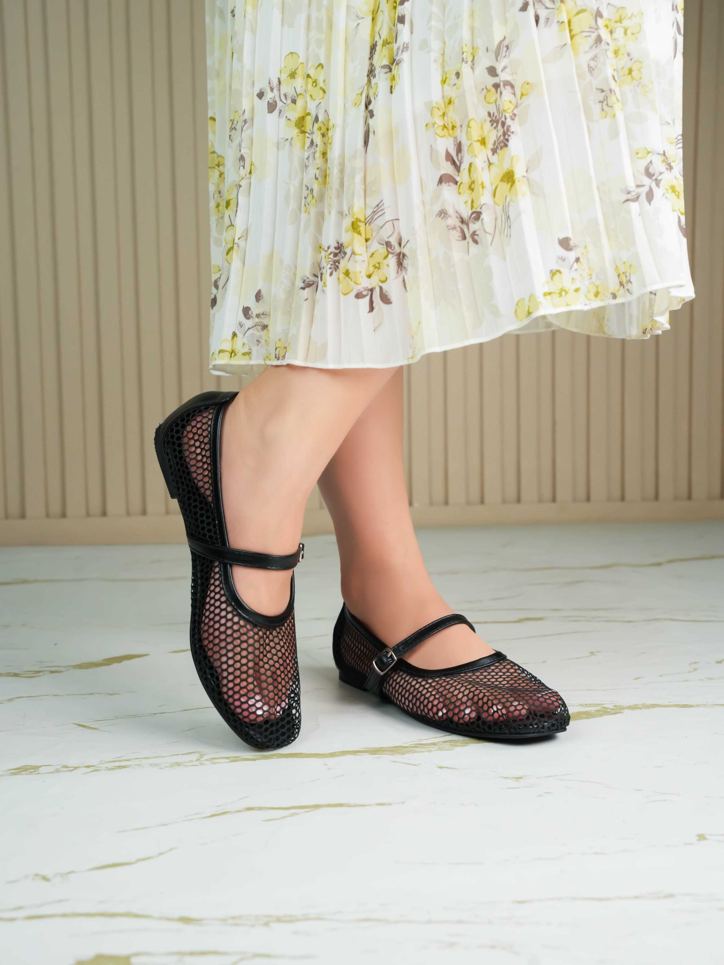 Dune Ballet Flat - Black