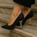 Opyem Black Stone Coat Shoe