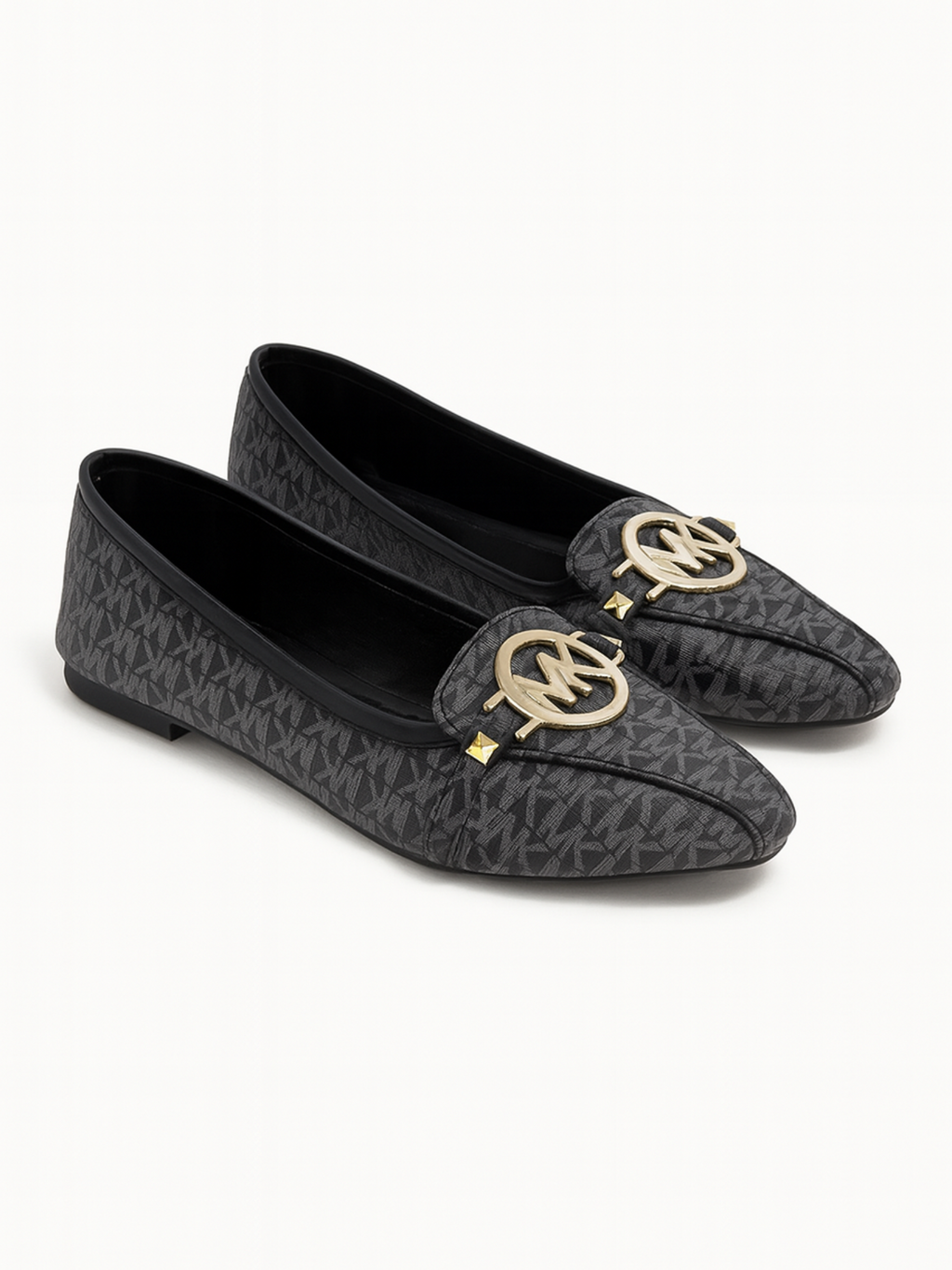 M-K Ballerina Flats - Black
