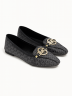 M-K Ballerina Flats - Black