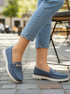 Olja Moccasins - Blue